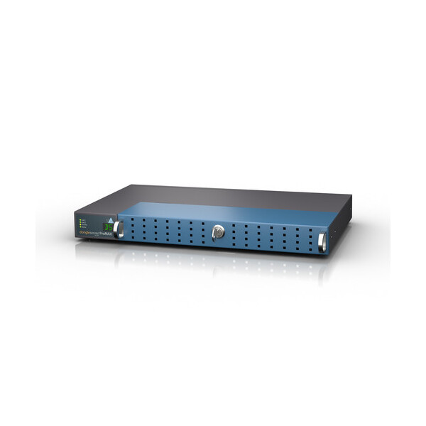 SEH dongleserver ProMAX - Schwarz - Blau - Ethernet-LAN - IEEE 802.1Q - IEEE 802.3 - IEEE 802.3ab - IEEE 802.3u - 10,100,1000 Mbit/s - 802.1x RADIUS - EAP-FAST - EAP-MD5 - EAP-TLS - EAP-TTLS - HTTPS - PEAP - SSL/TLS - TLS - 10BASE-T - 100BASE-TX - 1000BAS