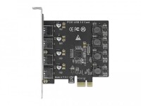 Delock PCI Express x1 Karte zu 4 x extern USB Typ-A...