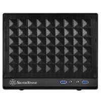 SilverStone SG13 - Mini Tower - PC - Kunststoff - Stahl - Schwarz - Mini-DTX - Mini-ITX - 2.5,3.5 Zoll