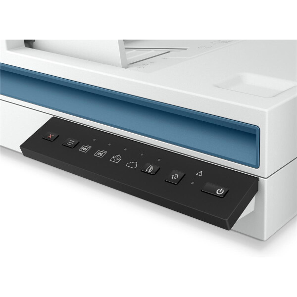 HP Scanjet Pro 2600 f1 - 89 x 148 mm - 600 x 600 DPI - 1200 x 1200 DPI - 48 Bit - 24 Bit - 25 Seiten pro Minute