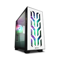 Sharkoon ELITE SHARK CA300T - Tower - PC - Weiß - ATX - EATX - micro ATX - Mini-ITX - Gaming - Multi