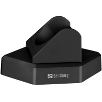 SANDBERG Bluetooth Office Headset Pro+ - Kabellos - Büro/Callcenter - 20 - 20000 Hz - 100 g - Kopfhörer - Schwarz