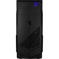 Inter-Tech B-30 - Midi Tower - PC - Schwarz - ATX,Micro...