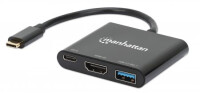 Manhattan USB-C auf HDMI 3-in-1 Docking-Konverter mit...