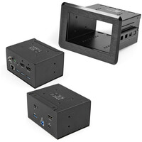 StarTech.com Dockingstation für Konferenzräume - Universelles Laptop Dock - 4K HDMI, 60W P