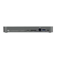OWC OWCTB3DK14PSG - Kabelgebunden - Thunderbolt 3 - 85 W - 3,5 mm - Grau - MicroSD (TransFlash) - MicroSDHC - MicroSDXC - SD - SDHC - SDXC