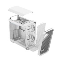 Fractal Design Torrent Compact - PC - Weiß - ATX - EATX - micro ATX - Mini-ITX - SSI CEB - Stahl - Gehärtetes Glas - Multi - Taschenlüfter