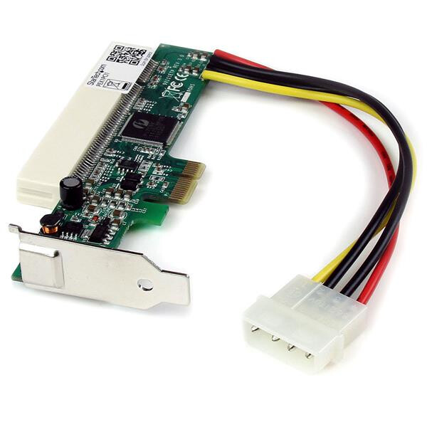 StarTech.com PCI Express Schnittstellenkarte für PCI Low Profile Adapter Karte - PCIe - PCI 32-bit - Rot - CE - FC - ROHS - PERICOM PI7C9X110BNBE - 0 - 85 °C