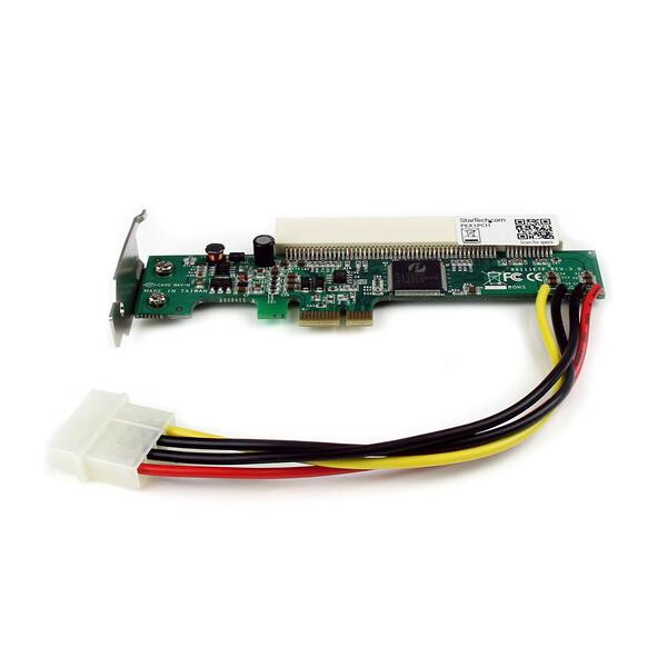 StarTech.com PCI Express Schnittstellenkarte für PCI Low Profile Adapter Karte - PCIe - PCI 32-bit - Rot - CE - FC - ROHS - PERICOM PI7C9X110BNBE - 0 - 85 °C