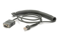 Zebra Motorola RS232 Cable - 2,7 m - DB-9 - RS-232 - Grau