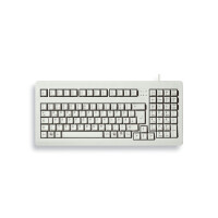 Cherry Classic Line G80-1800 - Tastatur - Laser - 105 Tasten QWERTY - Grau