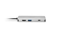 Kensington UH1400P Mobile USB-C® 8-in-1 Dockingstation - USB 3.2 Gen 1 (3.1 Gen 1) Type-C - 85 W - 10,100,1000 Mbit/s - Schwarz - Silber - MicroSD (TransFlash) - SD - China