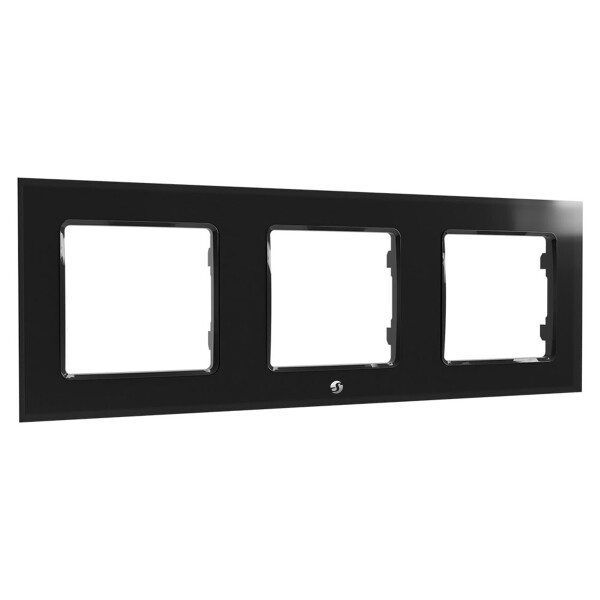 Shelly · Accessories·"Wall Frame 3"· Wandtaster Rahmen 3-fach· Schwarz