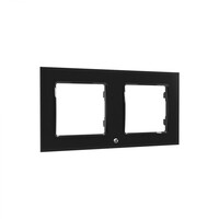 Shelly WF2 - Schwarz - Schraubenlos - Shelly Wall switch - 150 mm - 80 mm - 1 cm