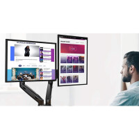 Techly ICA-LCD 462B - Klemme - 43,2 cm (17") - 81,3...