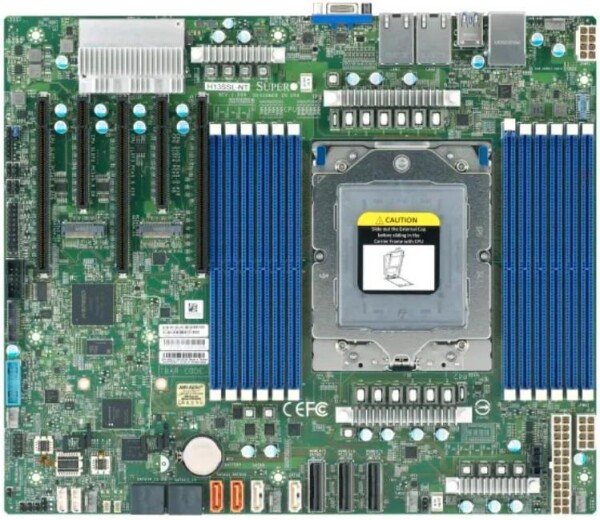 Supermicro Motherboard H13SSL-NT - Mainboard - ATX