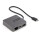 StarTech.com DKT31CHVL - Verkabelt - USB 3.2 Gen 2 (3.1 Gen 2) Type-C - 10,100,1000 Mbit/s - Schwarz - Silber - 10 Gbit/s - 3840 x 2160 Pixel