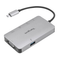 Targus DOCK419 - Kabelgebunden - USB 3.2 Gen 1 (3.1 Gen 1) Type-C - 100 W - 10,100,1000 Mbit/s - 10BASE-T - 100BASE-TX - 1000BASE-T - IEEE 802.3 - IEEE 802.3ab - IEEE 802.3u