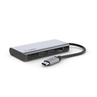 Belkin Adapter USB-C Multiport 4in1 - Adapter -...