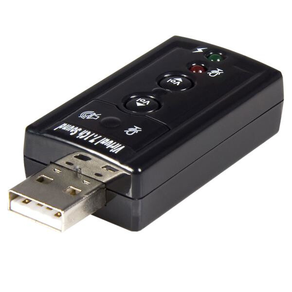 StarTech.com USB Audio Adapter 7.1 - USB Soundkarte extern - 7.1 Kanäle - USB