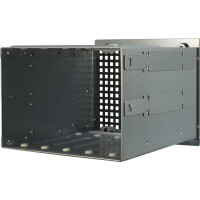 Inter-Tech 3U-30240 - Rack - Server - Schwarz - ATX - Flex-ATX - micro ATX - Mini-ATX - Mini-ITX - Stahl - 3U