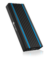 ICY BOX IB-1824ML-C31 - SSD-Gehäuse - M.2 - PCI Express 3.0 - 10 Gbit/s - USB Anschluss - Schwarz