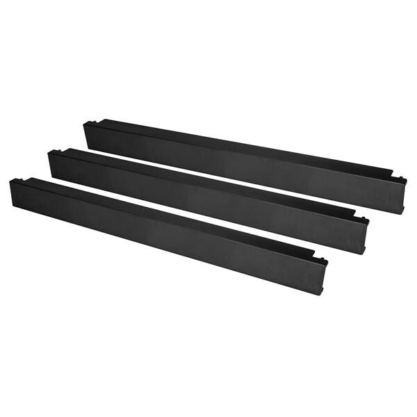 StarTech.com 1HE Blindpanel - Werkzeuglose Rack Panel - 10 Pack - Blindplatte - Schwarz - Kunststoff - 1U - EIA RS310-D - EIA RS310-D