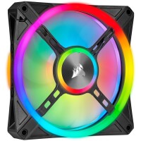Corsair iCUE QL140 RGB - Ventilator - 14 cm - 1250 RPM - Schwarz - Grau