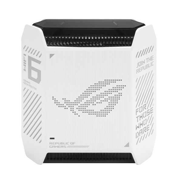 ASUS ROG Rapture GT6 - Weiß - Intern - Mesh-Router - Leistung - 538,8 m² - Tri-Band (2,4 GHz / 5 GHz / 5 GHz)