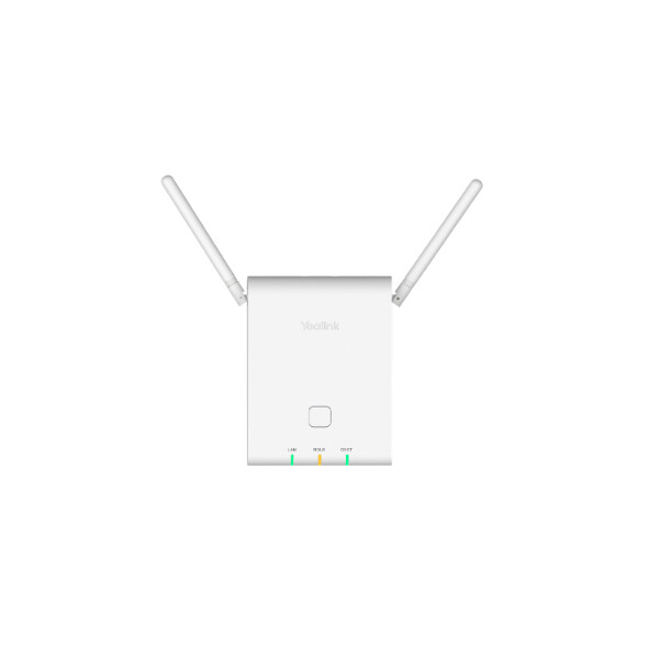 Yealink W90B - 1,8 - 1,9 GHz - 300 m - SNTP/NTP - VLAN - SIP v1 - SIP v2 - UDP/TCP/TLS - DHCP - HTTPS - SHA-256 - SSL/TLS - G.726 - G.729 - PCMA - PLC - iLBC - Weiß