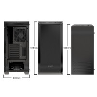 Be Quiet! Dark Base 700 - Midi Tower - PC - Schwarz - ATX...