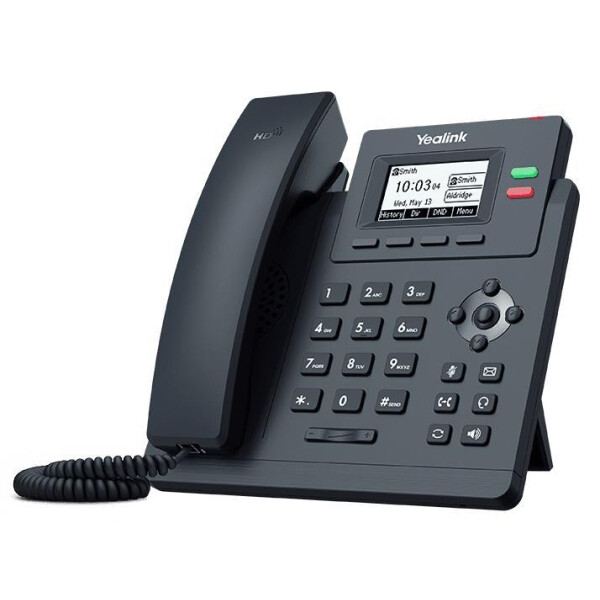 Yealink SIP-T31P - IP-Telefon - Grau - Kabelgebundenes Mobilteil - 1000 Eintragungen - LCD - 5,84 cm (2.3 Zoll)