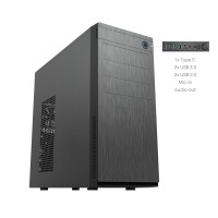 Chieftec HC-10B-OP - Mini Tower - PC - Schwarz - ATX - micro ATX - Mini-ITX - SECC - 15,5 cm