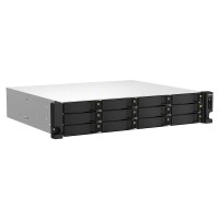 QNAP TS-1264U-RP - NAS - Rack (2U) - 8 GB - DDR4 - 0 TB - QNAP QTS