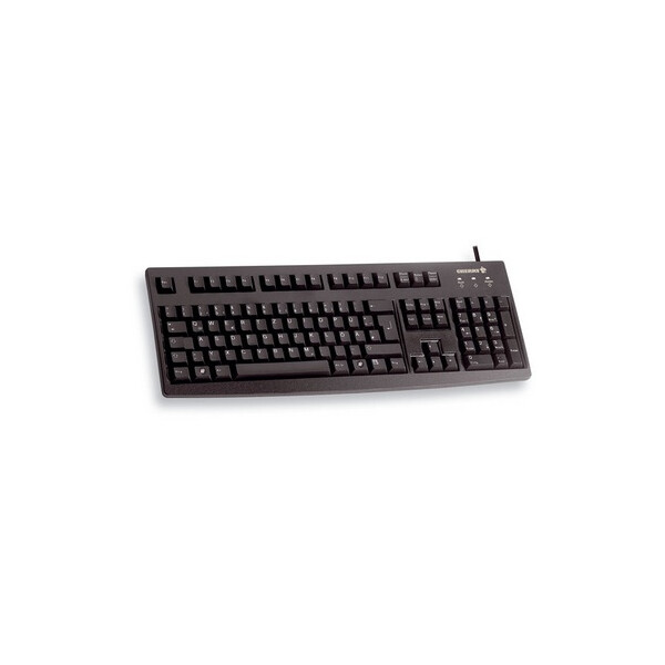 Cherry Classic Line G83 6105 - Tastatur - Laser - 105 Tasten QWERTZ - Schwarz, Grau