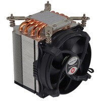 Dynatron Inter-Tech Q-6 - Kühlkörper/Radiator - 9,2 cm - 16 dB - 50,4 dB - 107,25 cfm - Aluminium - Schwarz
