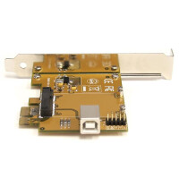 StarTech.com PCI Express auf Mini PCI Express Adapter Karte - PCIe - Mini PCIe - 0 - 55 °C - -20 - 85 °C - 5 - 95% - 14 mm