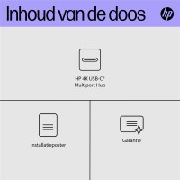 HP Universal USB-C Multiport-Hub - USB Typ-C - USB 3.2...