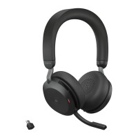 Jabra Evolve2 75 - Kabellos - Büro/Callcenter - 20 - 20000 Hz - 197 g - Kopfhörer - Schwarz
