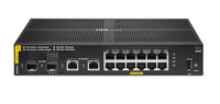 HPE Networking CX 6000 12G Class4 PoE 2G/2SFP 139W Switch - Managed - L3 - Gigabit Ethernet (10/100/1000) - Power over Ethernet (PoE) - Rack-Einbau - 1U