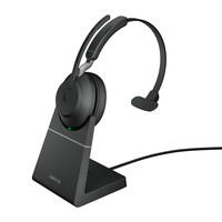 Jabra Evolve2 65 - Kabellos - Büro/Callcenter - 20 - 20000 Hz - 99,2 g - Kopfhörer - Schwarz