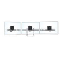 Ergotron HX Triple-Monitor Bogen-Kit - Weiß - 4,6 kg - Wand - 75 x 75,100 x 100 mm - 61 cm (24 Zoll) - -75 - 75°