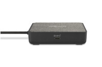 Kensington MD120U4 USB4 Mobile Dockingstation - Kabelgebunden - USB4 - 100 W - 1000,2500,10,100 Mbit/s - Schwarz - 10 Gbit/s