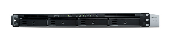 Synology RX418 - 4,28 kg - Rack (1U) - Schwarz - Grau