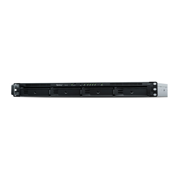 Synology RX418 - 4,28 kg - Rack (1U) - Schwarz - Grau