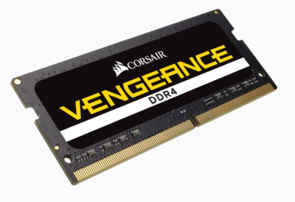 Corsair Vengeance  - 16 GB - 1 x 16 GB - DDR4 - 3200 MHz - 260-pin SO-DIMM - Schwarz