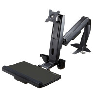 StarTech.com Sitz Steh Monitorarm - Schwarz - 61 cm (24...