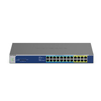 Netgear GS524UP - Unmanaged - Gigabit Ethernet (10/100/1000) - Vollduplex - Power over Ethernet (PoE) - Rack-Einbau