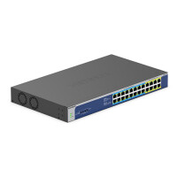 Netgear GS524UP - Unmanaged - Gigabit Ethernet (10/100/1000) - Vollduplex - Power over Ethernet (PoE) - Rack-Einbau