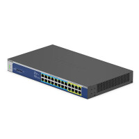 Netgear GS524UP - Unmanaged - Gigabit Ethernet (10/100/1000) - Vollduplex - Power over Ethernet (PoE) - Rack-Einbau